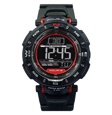 FOUR-G 344G-2-red- Ανδρικό ρολόι JAGA