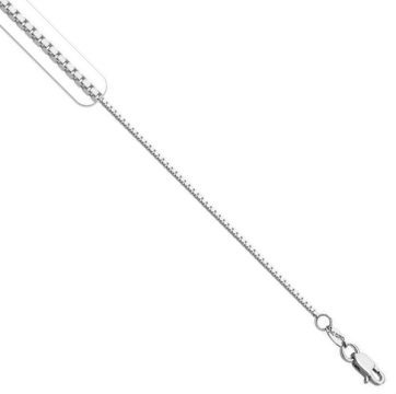 ΑΒΕ160 -Λευκόχρυση αλυσίδα λαιμού 14Κ