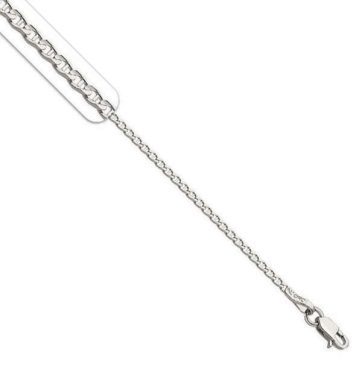 ΑΘΚ040 -Λευκόχρυση αλυσίδα λαιμού 9Κ