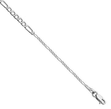 ΑΦΓ040 -Λευκόχρυση αλυσίδα λαιμού 14Κ