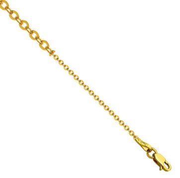 ΚΠΣ040 -Χρυσή αλυσίδα λαιμού 14Κ