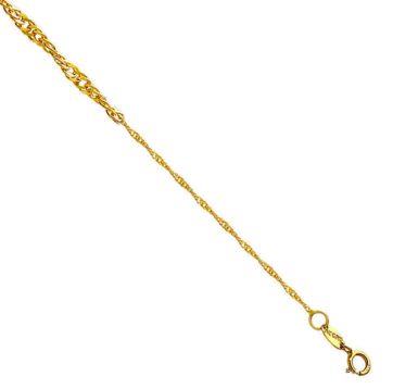ΚΣΓ020 -Χρυσή αλυσίδα λαιμού 9Κ