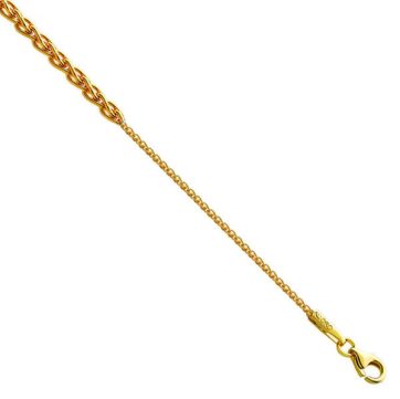 ΚΣΠ030 -Χρυσή αλυσίδα λαιμού 9Κ