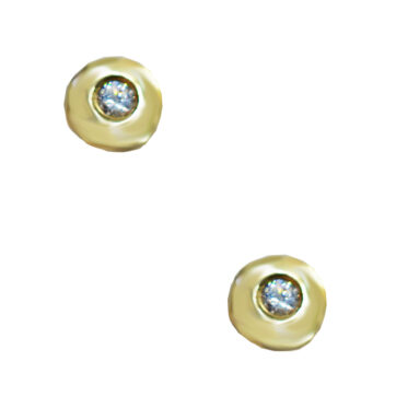ΣΚ1104 -Χρυσά σκουλαρίκια 14K