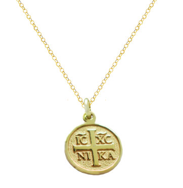 KL19817m -Χρυσό κολιέ 14Κ