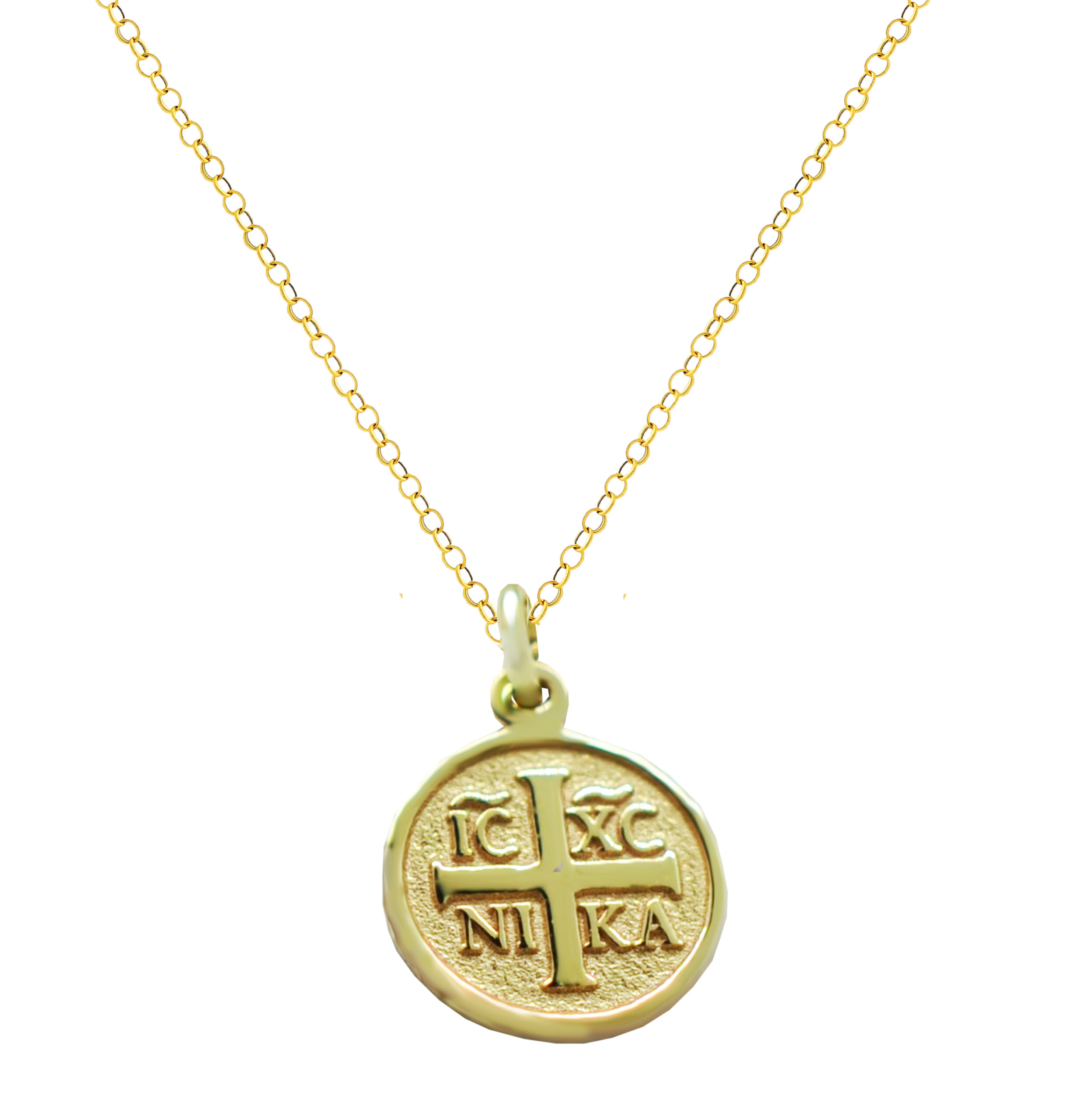 KL19817m -Χρυσό κολιέ 14Κ